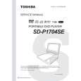 TOSHIBA SD-P1704SE Manual de Servicio