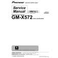 PIONEER GM-X572/XR/EW Manual de Servicio