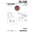 SONY XSL1536 Manual de Servicio