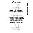 PIONEER RM-V2550BU/LUB/CA Manual de Usuario