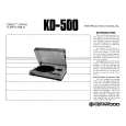 JVC KD-500 Manual de Usuario