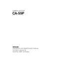 SONY CA55P Manual de Servicio