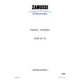 ZANUSSI ZEBF351W Manual de Usuario
