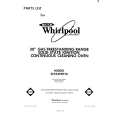 WHIRLPOOL SF333PEPT0 Catálogo de piezas