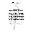 PIONEER VSX-D810S/KCXJI Manual de Usuario