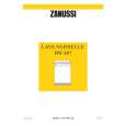 ZANUSSI DW697 Manual de Usuario