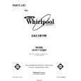 WHIRLPOOL LG7011XSW0 Catálogo de piezas