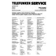 TELEFUNKEN 301475249 Manual de Servicio