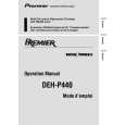 PIONEER DEH-P440/XM/UC Manual de Usuario