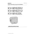 SONY KV-M1621U Manual de Usuario