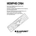 BLAUPUNKT MEMPHIS CR84 Manual de Usuario