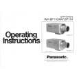PANASONIC WVBP110 Manual de Usuario