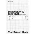 ROLAND SDD-320 Manual de Usuario
