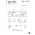 KENWOOD KDCX679 Manual de Servicio