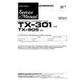 PIONEER TX301 Manual de Servicio