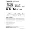 PIONEER S-ST550/XTW/EW Manual de Servicio