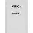 ORION TV-450TX Manual de Servicio