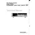 HARMAN KARDON TD302 Manual de Servicio