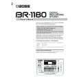 BOSS BR-1180 Manual de Usuario