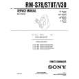 SONY RM-V30 Manual de Servicio