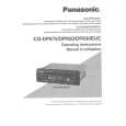 PANASONIC CQDP850EUC Manual de Usuario
