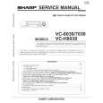 SHARP VC-7030 Manual de Servicio