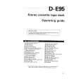 HITACHI D-E95 Manual de Usuario