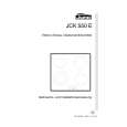 JUNO-ELECTROLUX JCK 550 E Manual de Usuario