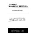 ALPINE 3527S Manual de Servicio