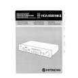 HITACHI HCA-8500MKII Manual de Usuario