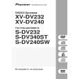 PIONEER XV-DV232/WXJ/RE Manual de Usuario