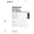 SONY XR-C6220R Manual de Usuario
