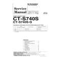 PIONEER CT-S740S Manual de Servicio