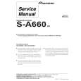 PIONEER S-A660/XE Manual de Servicio