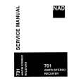 NAD 701 Manual de Servicio