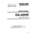 TEAC DA-45HR Manual de Servicio