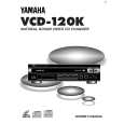 YAMAHA VCD-120K Manual de Usuario