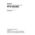 SONY PFV-HD300 Manual de Servicio