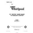 WHIRLPOOL RS576PXL1 Catálogo de piezas