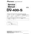 PIONEER DV-400-S Manual de Servicio PIONEER DV-400-S Manual de Servicio