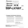 PIONEER SSP-LX70ST/XTW/E Manual de Servicio PIONEER SSP-LX70ST/XTW/E Manual de Servicio