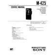 SONY M-425 Manual de Servicio