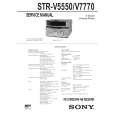 SONY STRV5550 Manual de Servicio