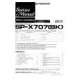 PIONEER SP-X707 (BK) Manual de Servicio