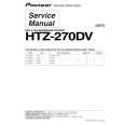PIONEER HTZ-270DV/NTXJ Manual de Servicio