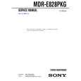 SONY MDR-E828PKG Manual de Servicio