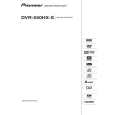 PIONEER DVR-550HX-S/WPWXV Manual de Usuario