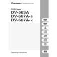 PIONEER DV-563A Manual de Usuario