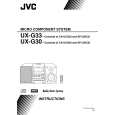 JVC UX-G33B Manual de Usuario