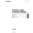 SONY CPD-420GS Manual de Usuario